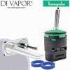 Hansgrohe PuraVida Single Lever Basin Mixer with Spout 165mm Wall-Mounted 15084400 Cartridge - HG-3610