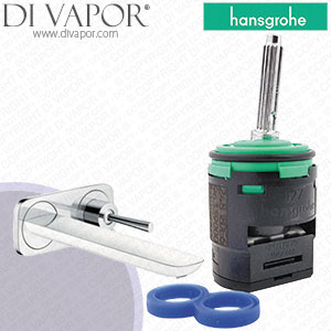 Hansgrohe PuraVida Single Lever Basin Mixer Wall-Mounted 15085400 Cartridge - HG-3650