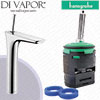 Hansgrohe PuraVida Single Lever Highriser 240 Basin Mixer Chrome 15072000 Cartridge - HG-3690