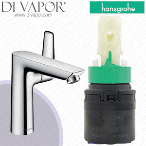 Hansgrohe 71754000 Talis E Single Lever Basin Mixer 150 with Pop-Up Waste Cartridge - HG-3810