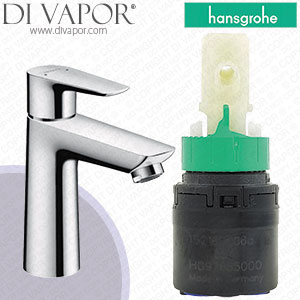 Hansgrohe 71710000 Talis E Single Lever Basin Mixer 110 with Pop-Up Waste Cartridge - HG-3830