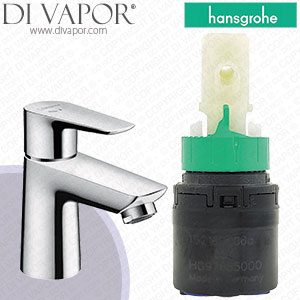 Hansgrohe 71704000 Talis E Single Lever Basin Mixer 80 CoolStart Tap Cartridge - HG-3910