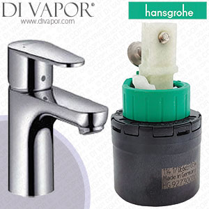 Hansgrohe 31617000 Talis E Single Lever Basin Mixer with Chain DN15 Cartridge - HG-3920