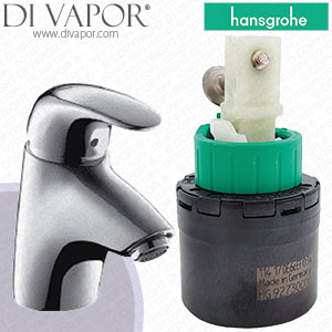 Hansgrohe 33008000 Talis E Single Lever Basin Mixer with G Connections DN15 Cartridge - HG-3970