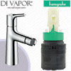 Hansgrohe 72200000 Talis S Single Lever Bidet Mixer with Pop-Up Waste Chrome Cartridge - HG-4450