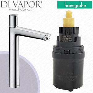 Hansgrohe 71753000 Talis Select E Basin Mixer 240 Without Pop-Up Waste Chrome Cartridge - HG-4470