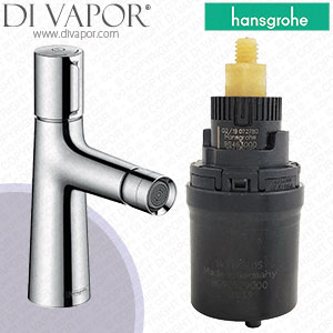 Hansgrohe 72202000 Talis Select S Single Lever Bidet Mixer with Pop-Up Waste Cartridge - HG-4560