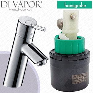 Hansgrohe 32040000 Talis Single Lever Basin Mixer 80 with Pop-Up Waste Cartridge - HG-4610