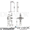 Crosswater HG-BSMN Diagram