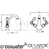 Crosswater HG112DPN-LV Diagram