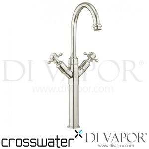 Crosswater HG118DNN Belgravia Crosshead Tall Monobloc Basin Mixer Tap - Nickel - Spare Parts