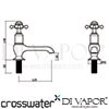 Crosswater HG140DNN Diagram