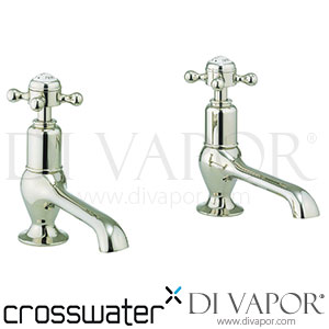 Crosswater HG140DNN Belgravia Crosshead Long Nose Basin Taps - Nickel - Spare Parts