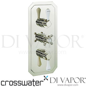 Crosswater HG3000RN_LV Belgravia Lever Triple Thermostatic Shower Valve with 3 Way Diverter - Nickel - Spare Parts