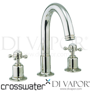 Crosswater HG330DN Belgravia Crosshead 3 Tap Hole Bath Mixer - Nickel - Spare Parts