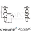 Crosswater HG340DN Diagram