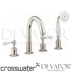 Crosswater HG440DN_LV Belgravia Bath 4 Hole Set with Kit Spare Parts