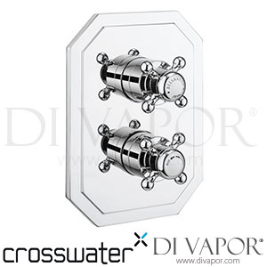 Crosswater HGCB2500LBPN Belgravia 2500 Crossbox Finishing Kit Nickel Shower Valve Spare Parts