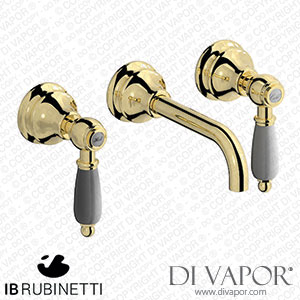 IB Rubinetti HL306II_2 Hermes + Hermes Elle Wall Mounted Widespread Tap Tap Spare Parts