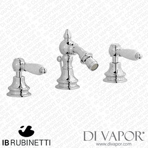 IB Rubinetti HL393CC_2 Hermes + Hermes Elle Three Holes Bidet Set Spare Parts