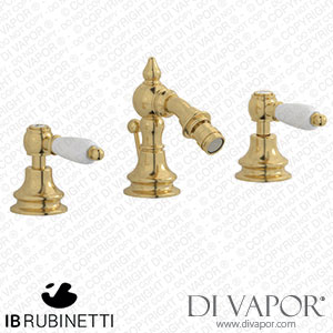 IB Rubinetti HL393OS_2 Hermes + Hermes Elle Three Holes Bidet Set Spare Parts