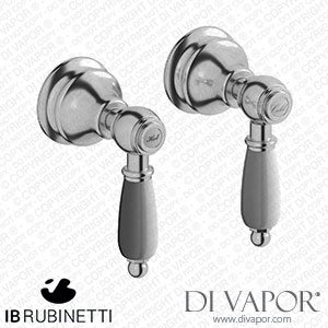 IB Rubinetti HL400SS_2 Hermes + Hermes Elle Two Holes Wall Mounted Shower Spare Parts