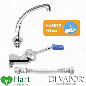 Hart HH-FTPK02 Foot Pedal Control Set with Washroom Spout Spare Parts
