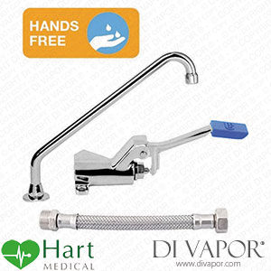 Hart HH-FTPK05 Foot Pedal Control Set with Long Reach Swivel Spout Spare Parts