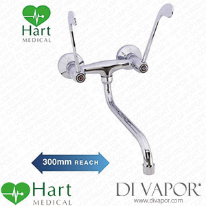 Hart HH-GEN-68197-STD Ultra Reach Wall Sink Tap - 300mm Reach Spare Parts