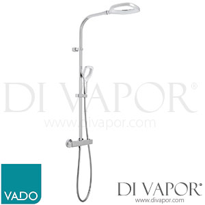 VADO HorI-149RRK-CP Horizon Showering column with thermostatic Shower Valve Spare Parts