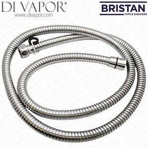Bristan HOS 150CN02 CP 1.5m Cone to Nut Larrge Bore Shower Hose Chrome