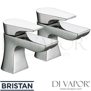 Bristan HOU 1/2 C Hourglass Chrome Basin Taps - 01/04/2013 - Spare Parts