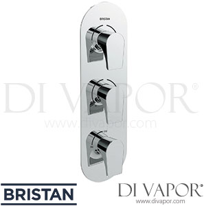 Bristan HOU SHC3DIV C Hourglass Recessed Concealed Shower Valve with Diverter and Stopcock Spare Parts