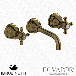 IB Rubinetti HR306BB Hermes + Hermes Elle Wall Mounted Widespread Tap Tap Spare Parts