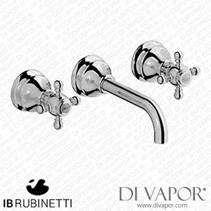 IB Rubinetti HR306CC Hermes + Hermes Elle Wall Mounted Widespread Tap Tap Spare Parts