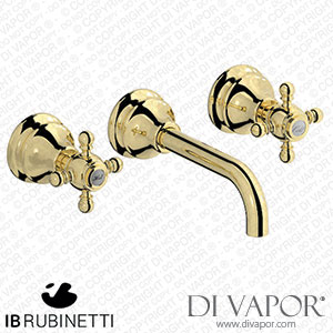 IB Rubinetti HR306II Hermes + Hermes Elle Wall Mounted Widespread Tap Tap Spare Parts