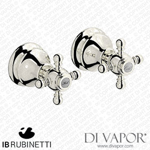 IB Rubinetti HR400PL Hermes + Hermes Elle Two Holes Wall Mounted Shower Spare Parts