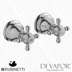 IB Rubinetti HR400SS Hermes + Hermes Elle Two Holes Wall Mounted Shower Spare Parts
