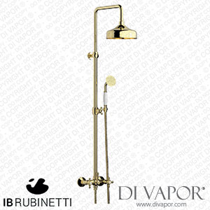 IB Rubinetti HR800II Shower Column Spare Parts