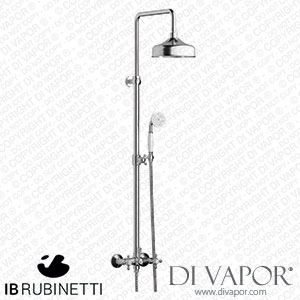 IB Rubinetti HR800SS Shower Column Spare Parts