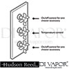 Hudson Reed Kristal Spare Parts