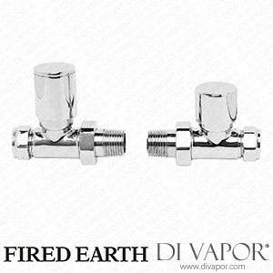 FIRED EARTH Heated Towel Rail Valves (HTRVALVE) Spare Parts
