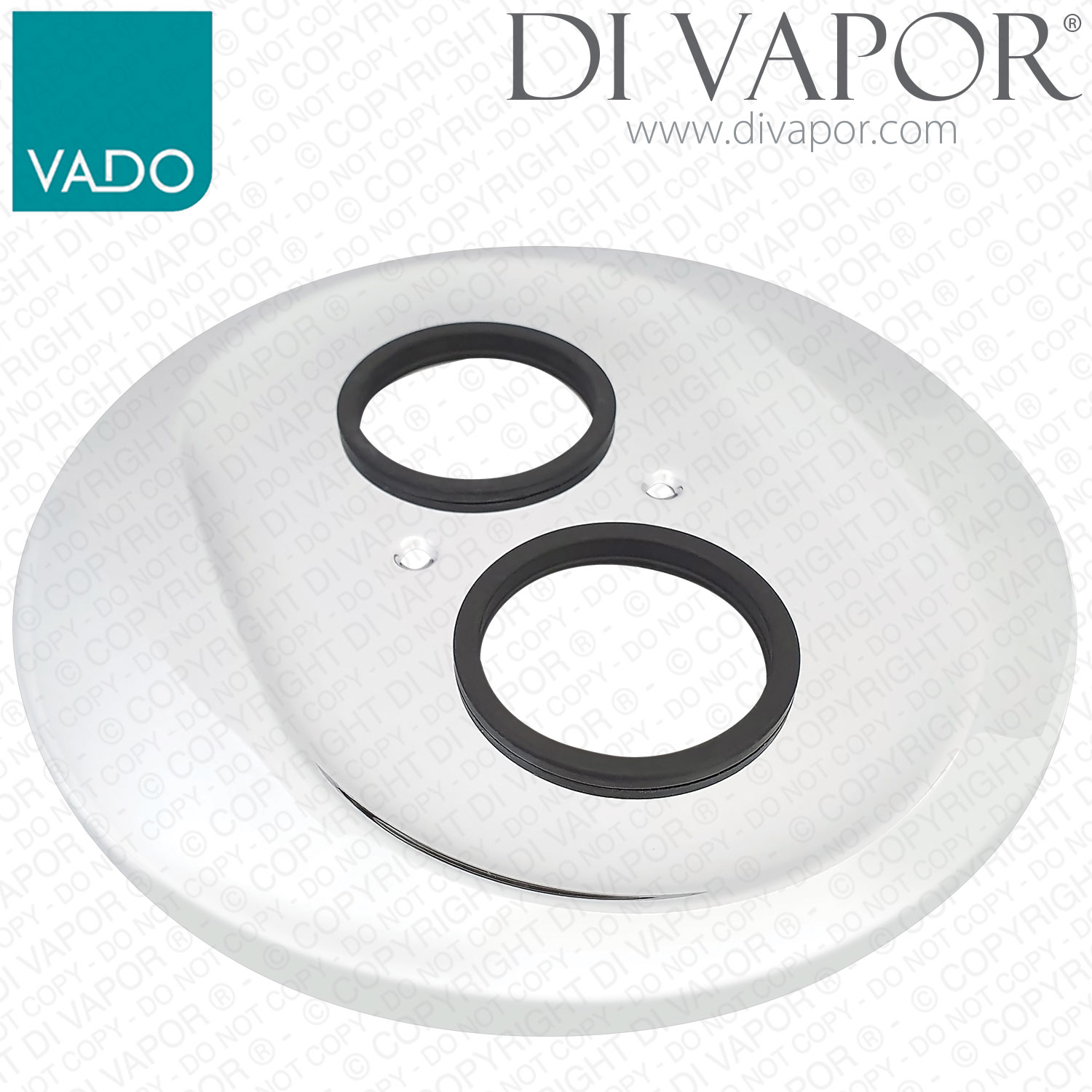 Vado HUB-0006-CP Cover Plate for Prima Standard Valve
