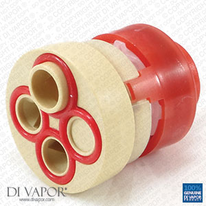 Vado HUB-001G-DIV Diverter Cartridge 148/2 Valve - 2 Way Diverter - Red Housing