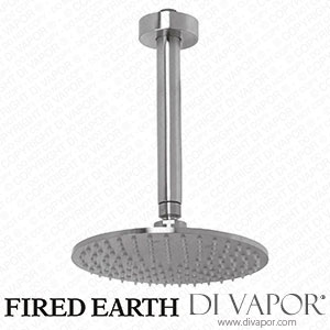 FIRED EARTH Round Shower Rose - Ceiling Mounted (HUDCROSE+ARMBS) Spare Parts