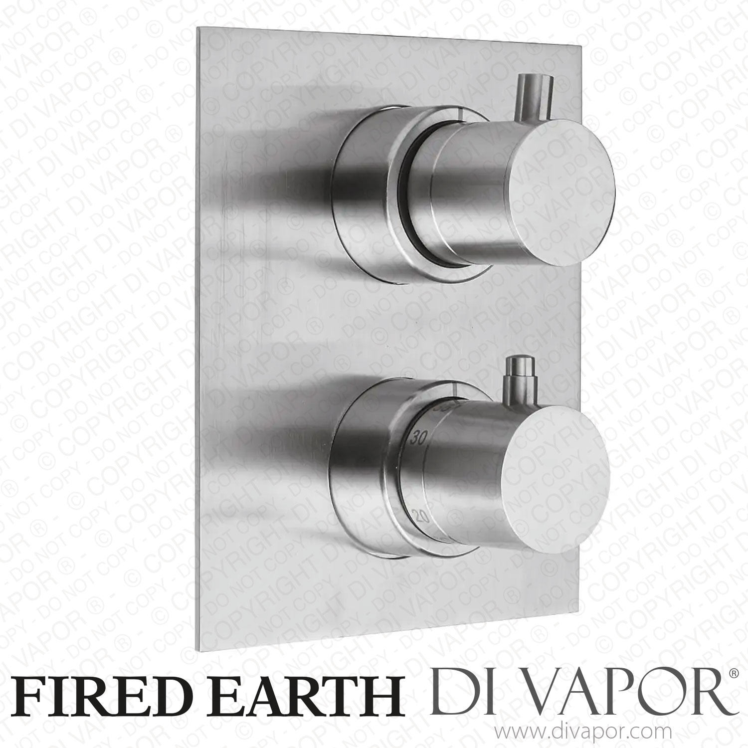 FIRED EARTH Concealed Dual Control Shower (HUDENC1BS) Spare Parts