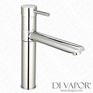 Better Bathrooms HUDSON Reginox Chrome Single Lever Kitchen Mixer Tap - Hudson Spare Parts