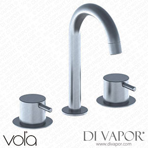 Vola Three-Hole Mixer Quarter Turn Ceramic Stop Valves (HV8) Spare Parts