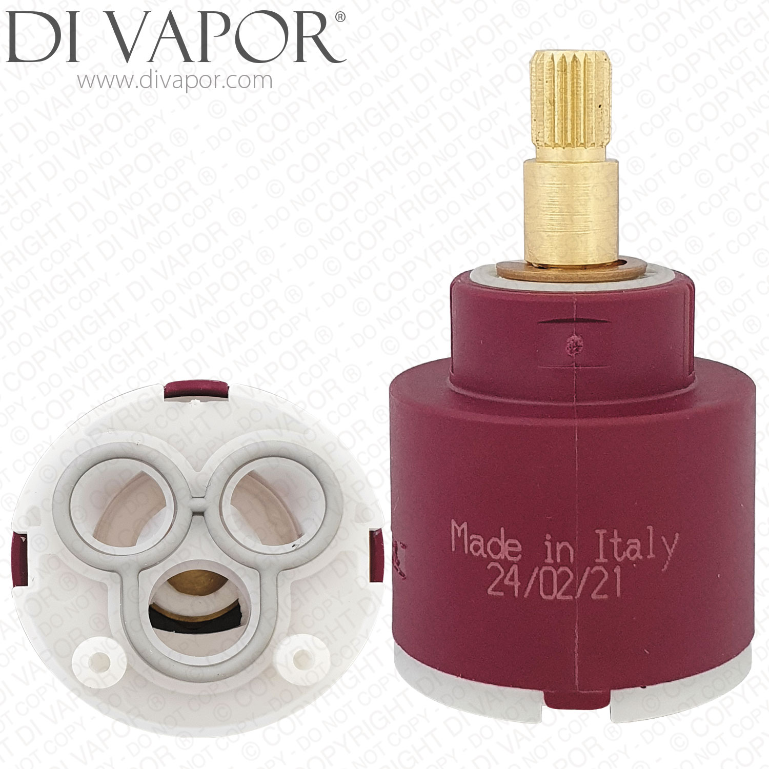 JADO HX49655 2Way Diverter Cartridge 35mm