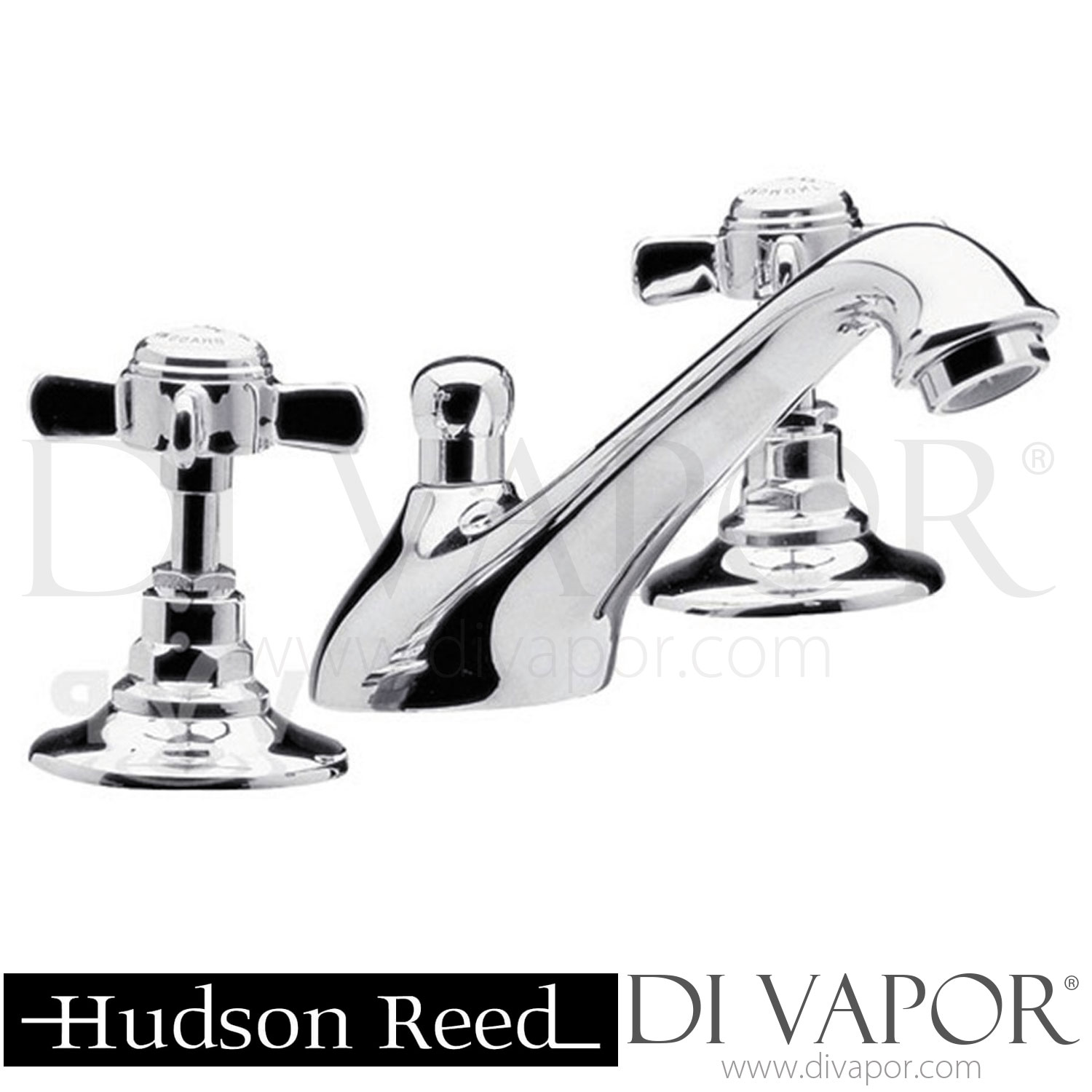 Hudson Reed / Nuie I307X Beaumont 3 Tap Hole Basin Mixer with Pop Up Waste Tap Spare Parts